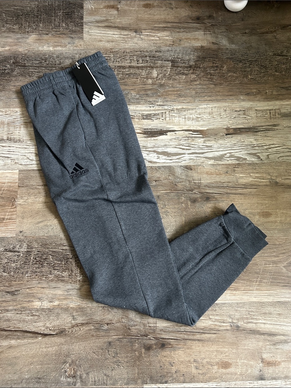 NWT adidas Men's Dark Gray Joggers MT
